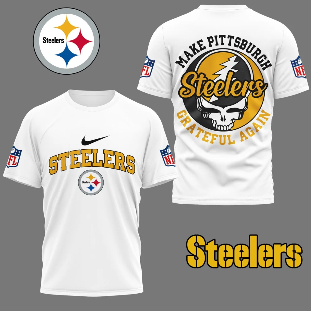 Pittsburgh Steelers | Premium Grateful Game Day 3D Shirt NY