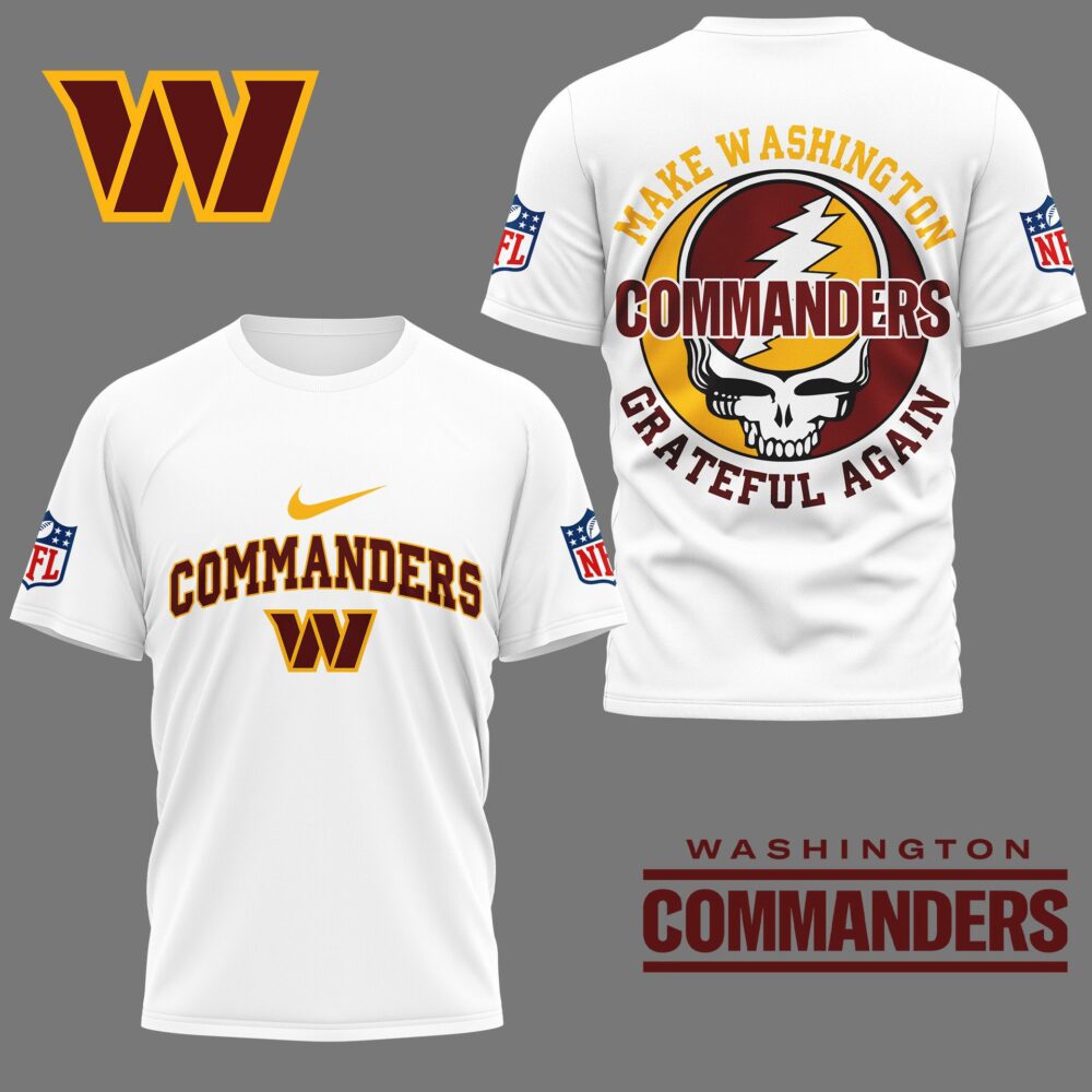 Washington Commanders | Premium Grateful Game Day 3D Shirt NY