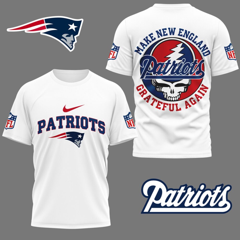 New England Patriots | Premium Grateful Game Day 3D Shirt NY