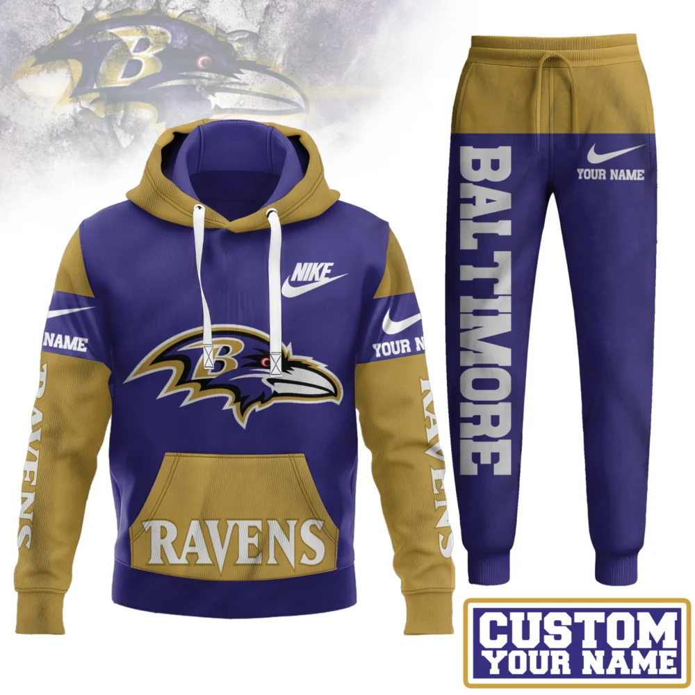 Baltimore Ravens | Premium Hoodie & Pants Set TD
