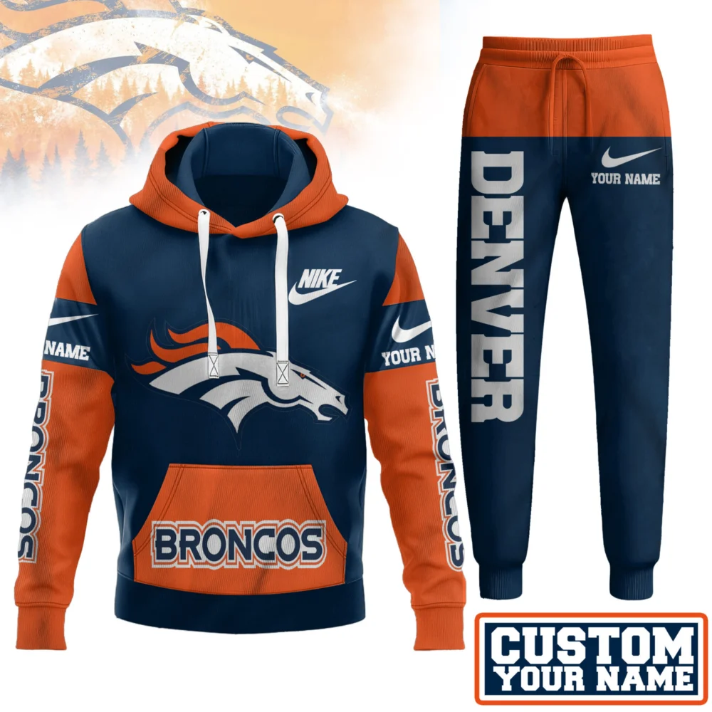 Denver Broncos | Premium Hoodie & Pants Set TD