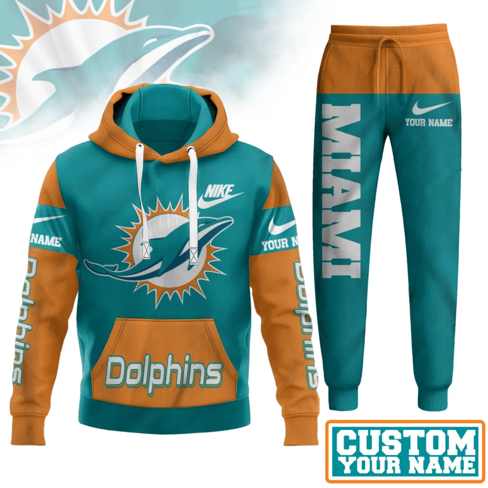 Miami Dolphins | Premium Hoodie & Pants Set TD