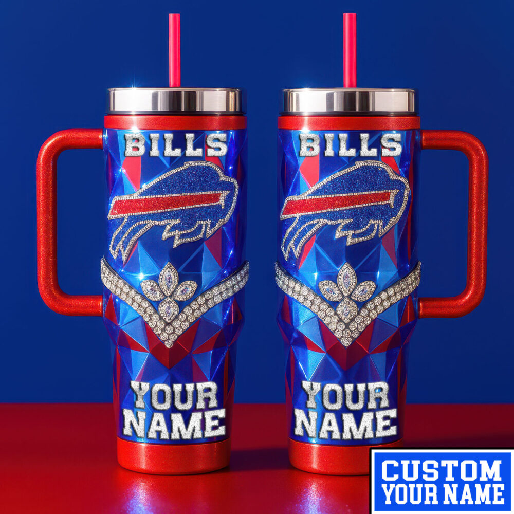 Buffalo Bills | NFL  40oz Bling Tumbler With Handle TD