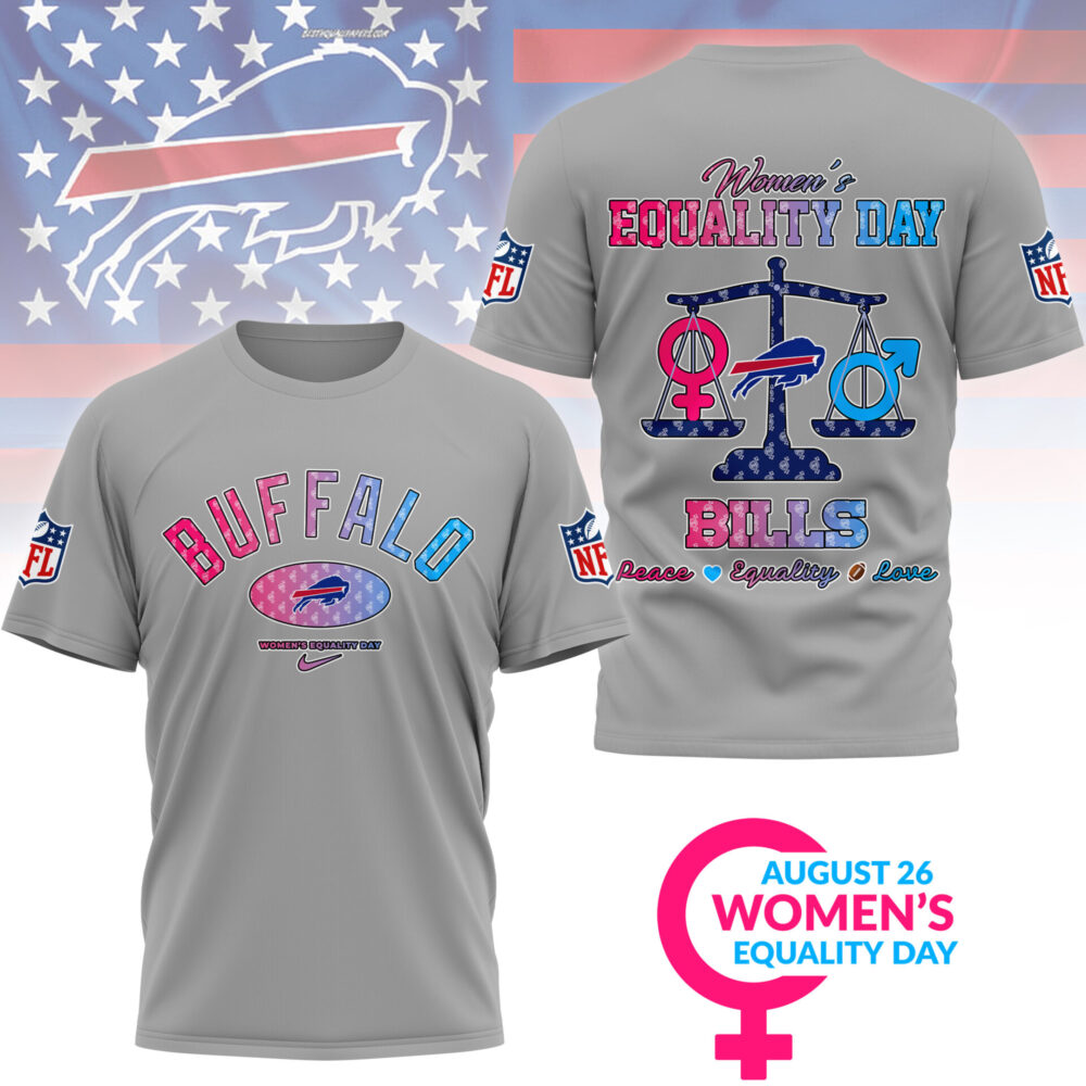 Buffalo Bills | Premium Women’s Equality Day 3D Shirt NY - Color 5