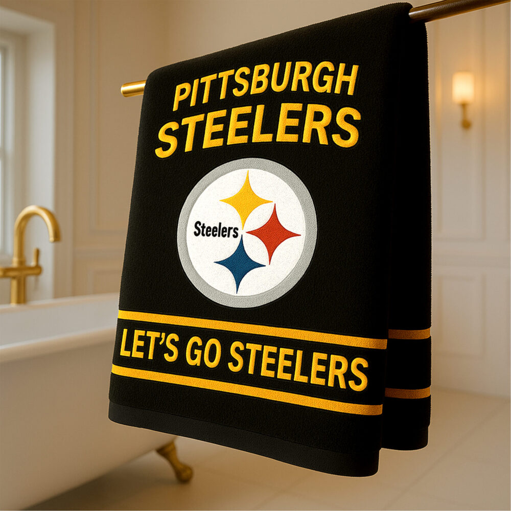 Pittsburgh Steelers | Premium Bath Towels TD