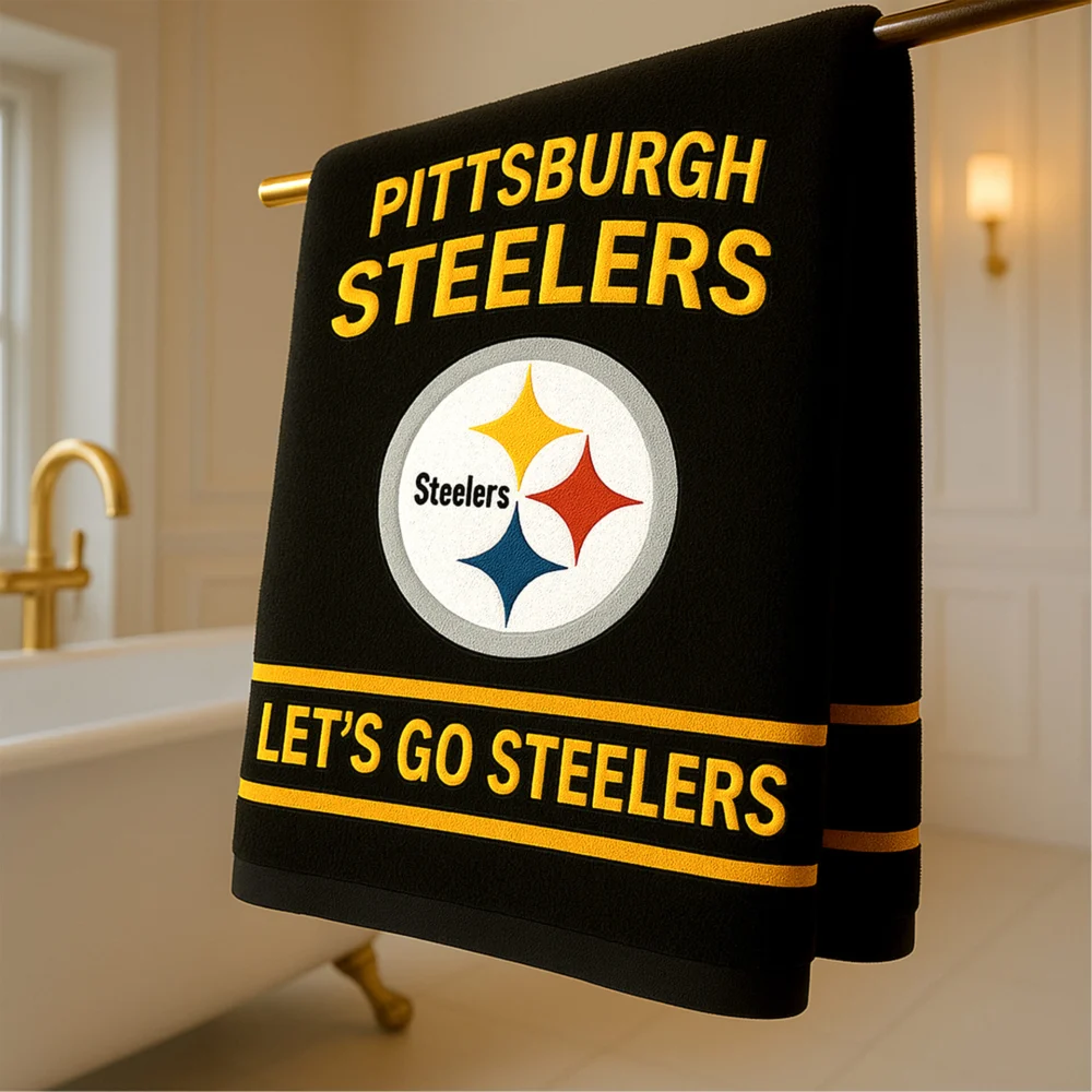 Pittsburgh Steelers | Premium Bath Towels TD