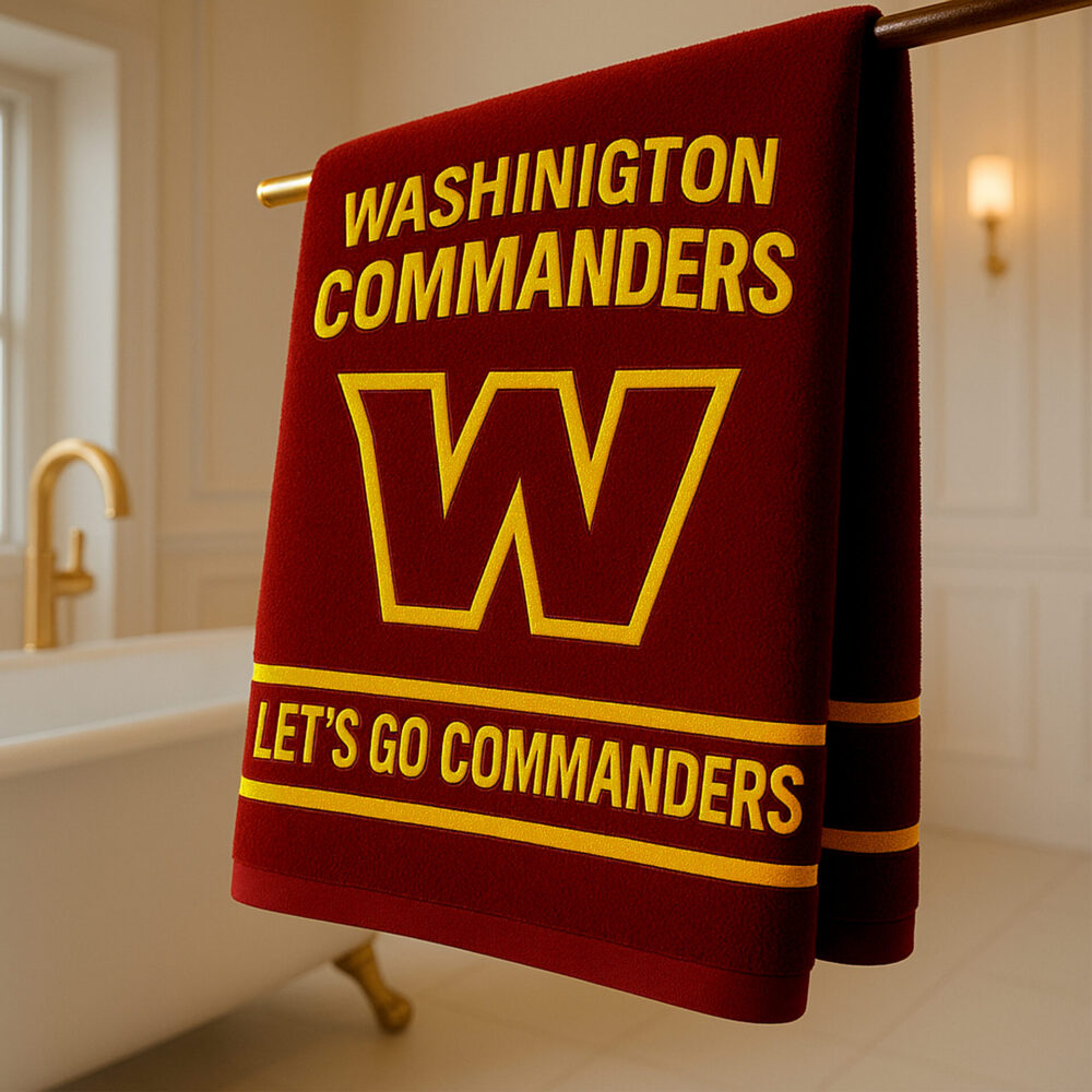 Washington Commanders | Premium Bath Towels TD