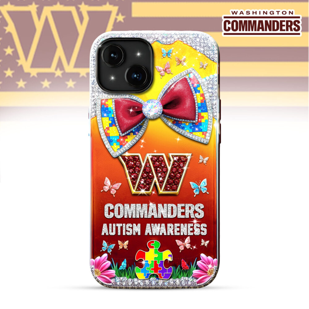 Washington Commanders | Premium NFL Autism Awareness Phonecase TD