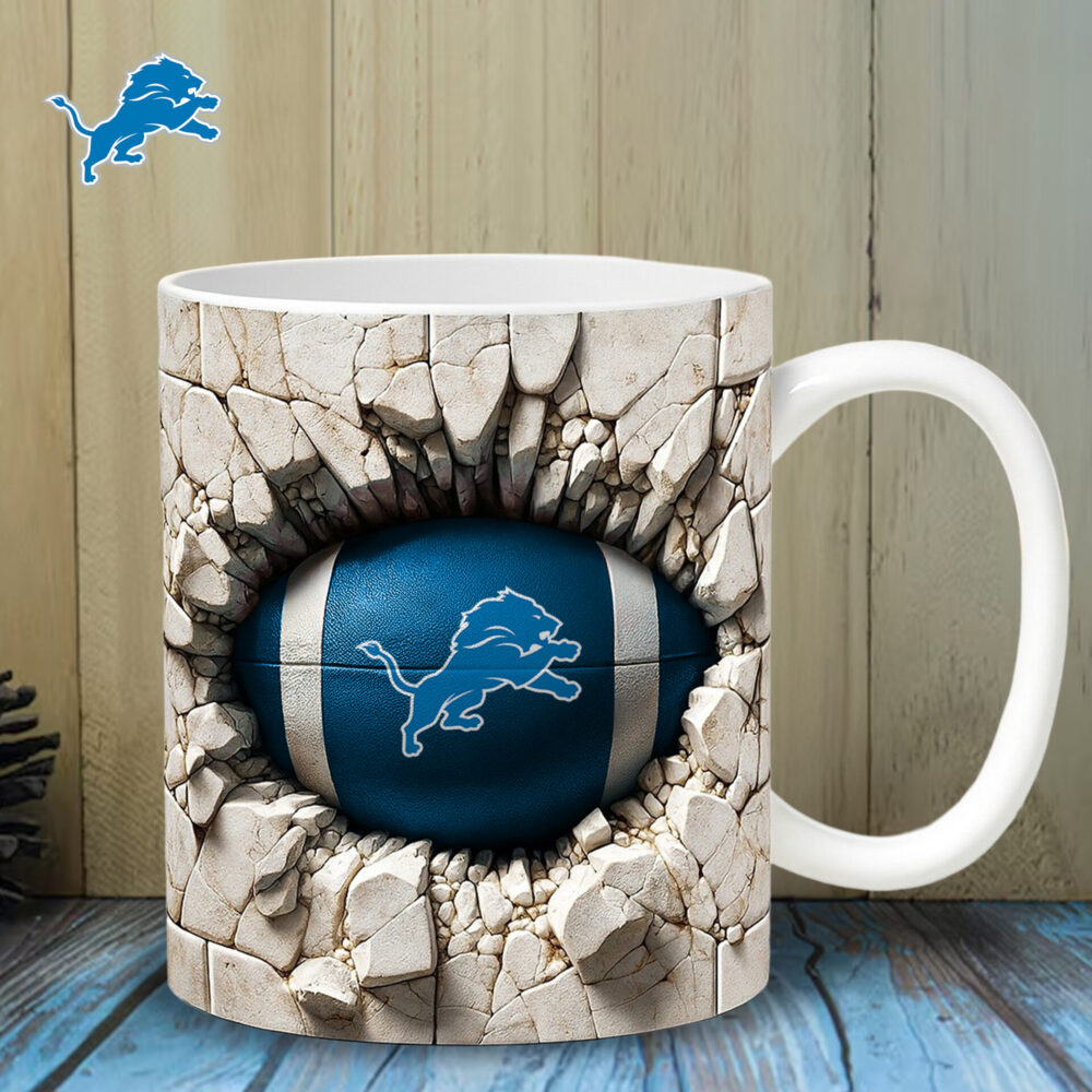 Detroit Lions | Premium NFL Ceramic Mug HI - 11OZ