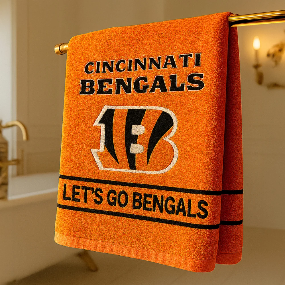 Cincinnati Bengals | Premium Bath Towels TD