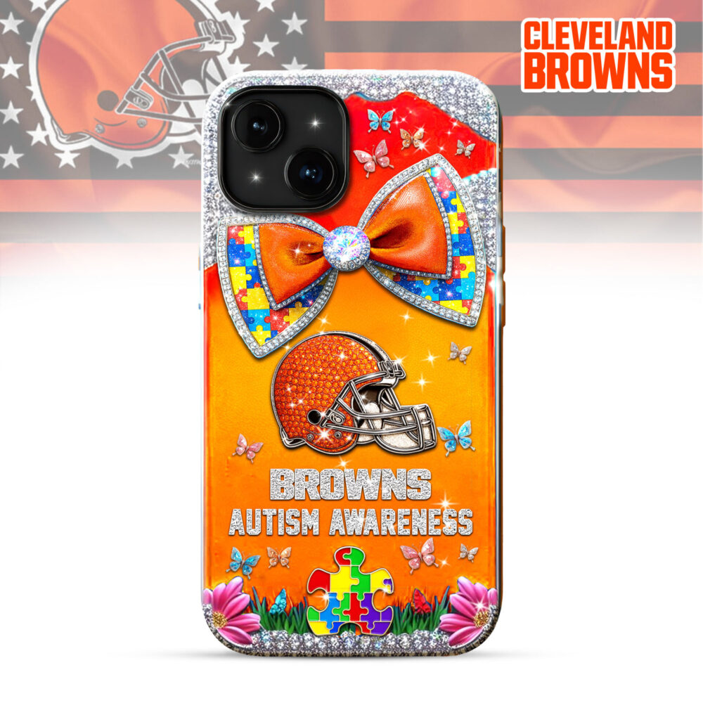 Cleveland Browns | Premium NFL Autism Awareness Phonecase TD