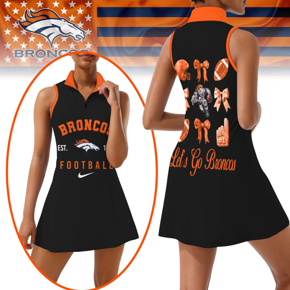 Denver Broncos | Premium Women's Sport Dress NY - Black