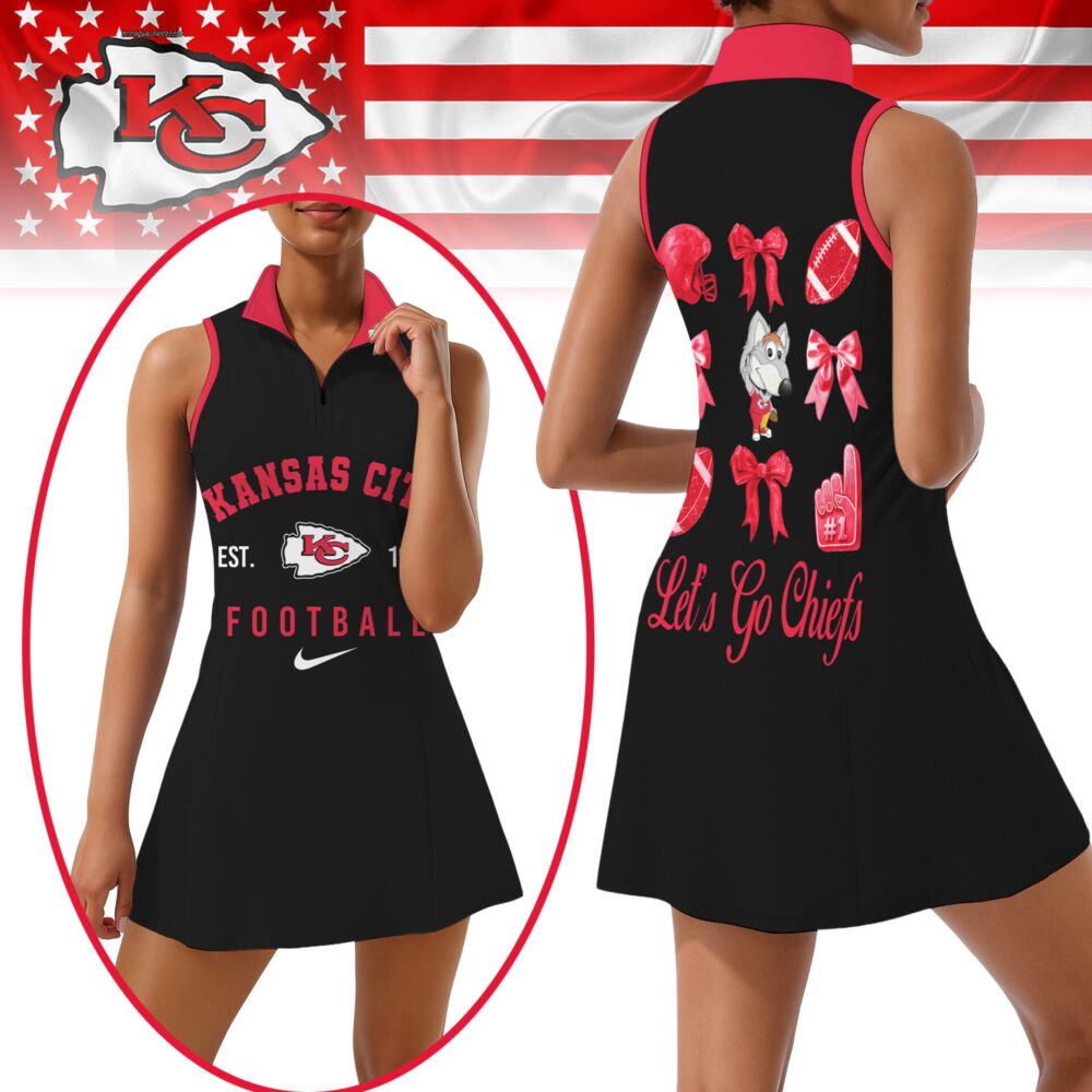 Kansas City Chiefs | Premium Women's Sport Dress NY - Black