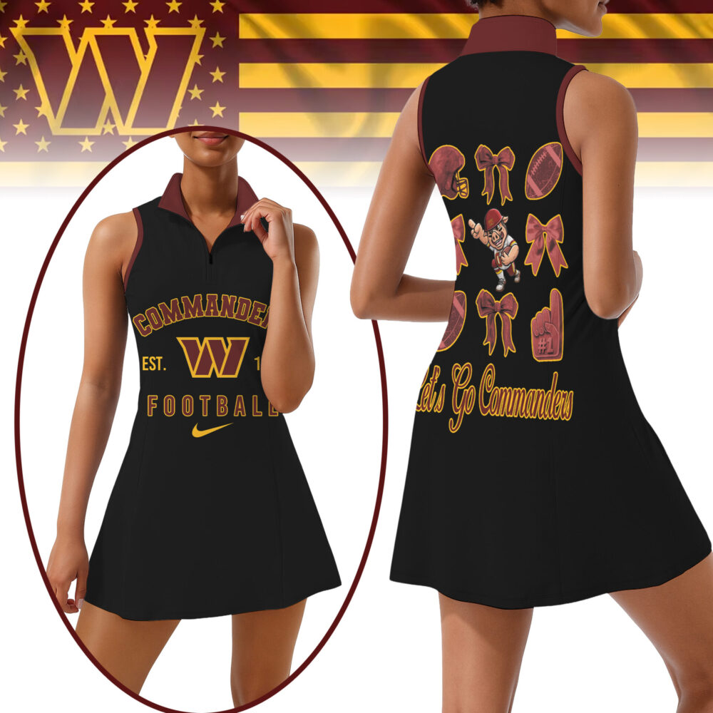 Washington Commanders | Premium Women's Sport Dress NY - Black