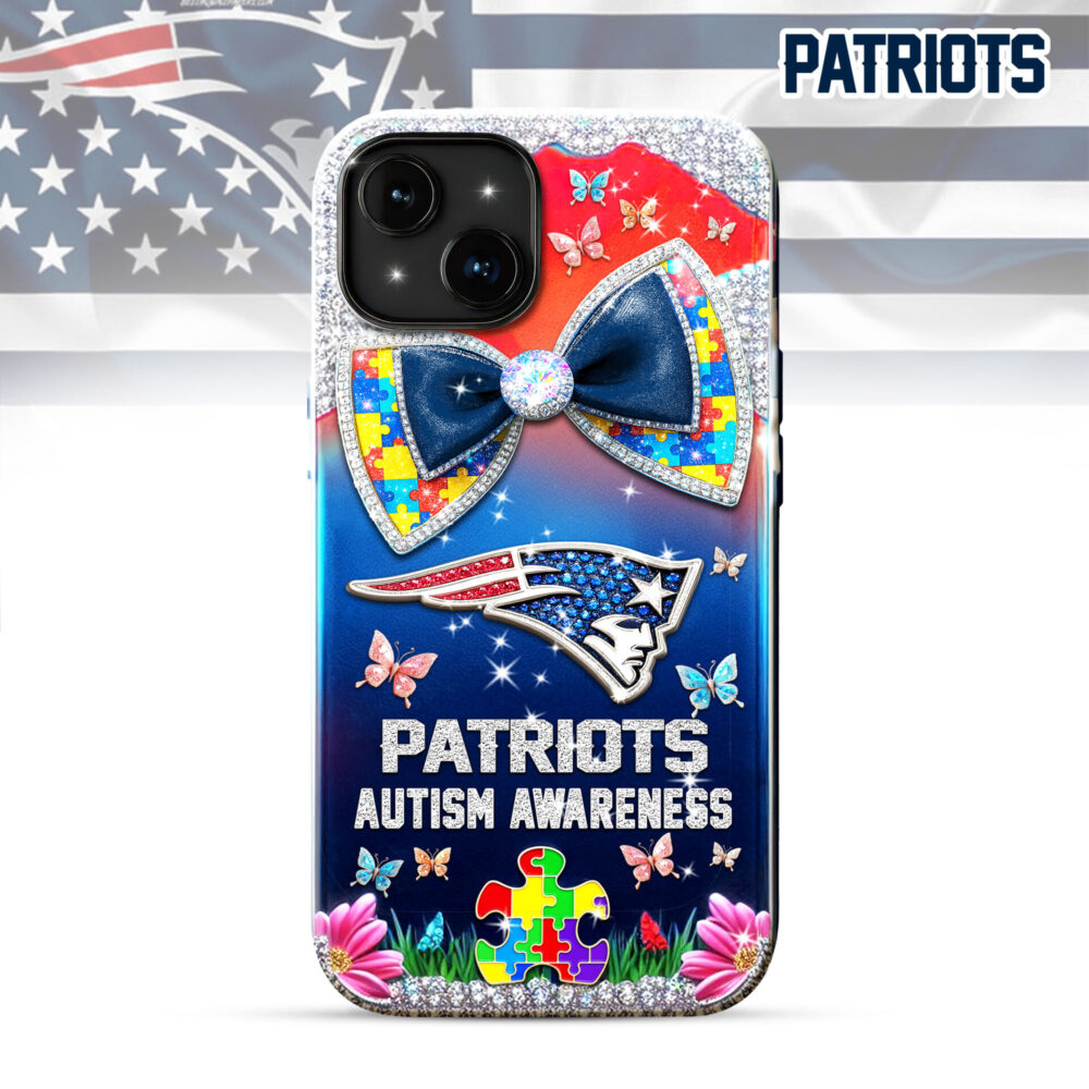 New England Patriots | Premium NFL Autism Awareness Phonecase TD
