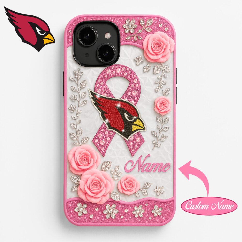 Arizona Cardinals | Premium NFL Breast Cancer Phonecase HI