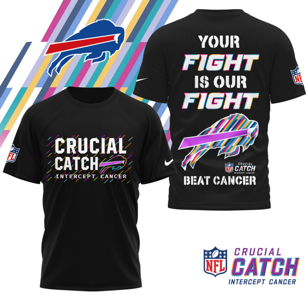 Buffalo Bills | Premium NFL Crucial Catch 3D Shirt HI
