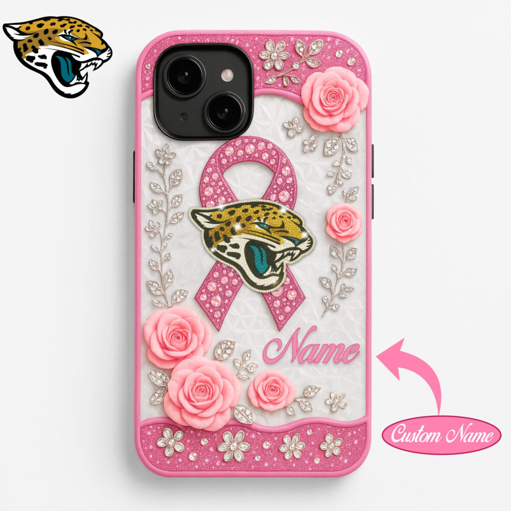 Jacksonville Jaguars | Premium NFL Breast Cancer Phonecase HI