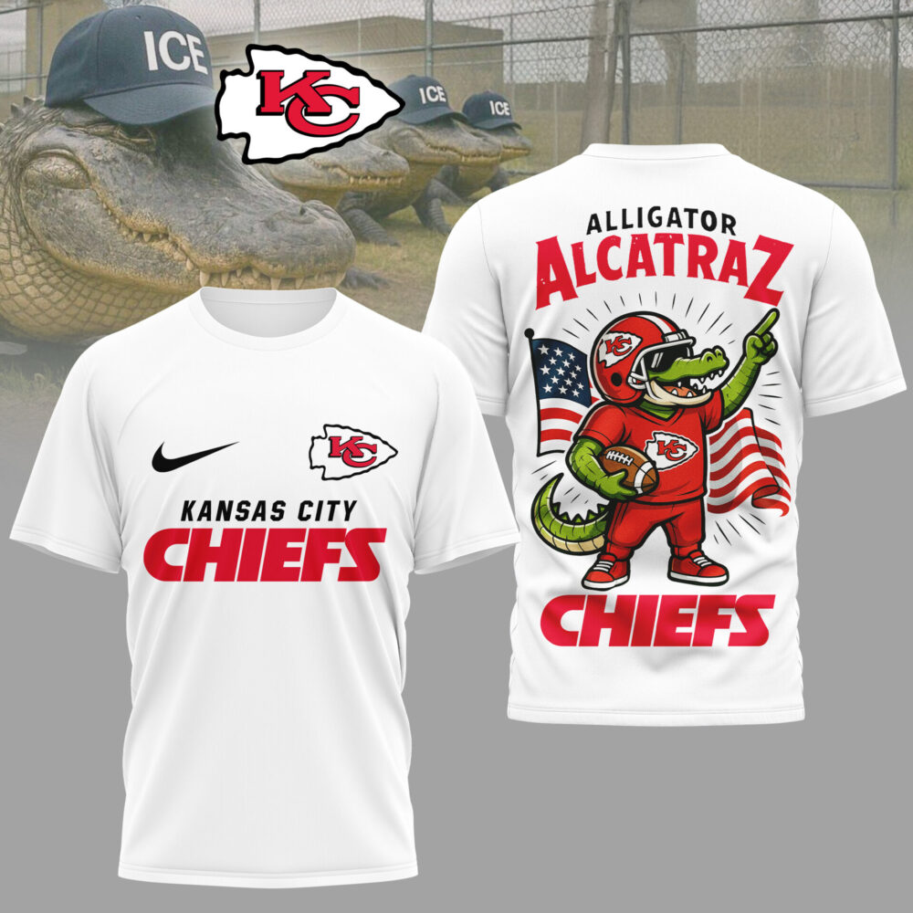 Kansas City Chiefs | Premium NFL x Alligator Alcatraz 3D Shirt HI