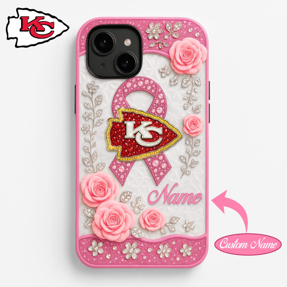 Kansas City Chiefs | Premium NFL Breast Cancer Phonecase HI