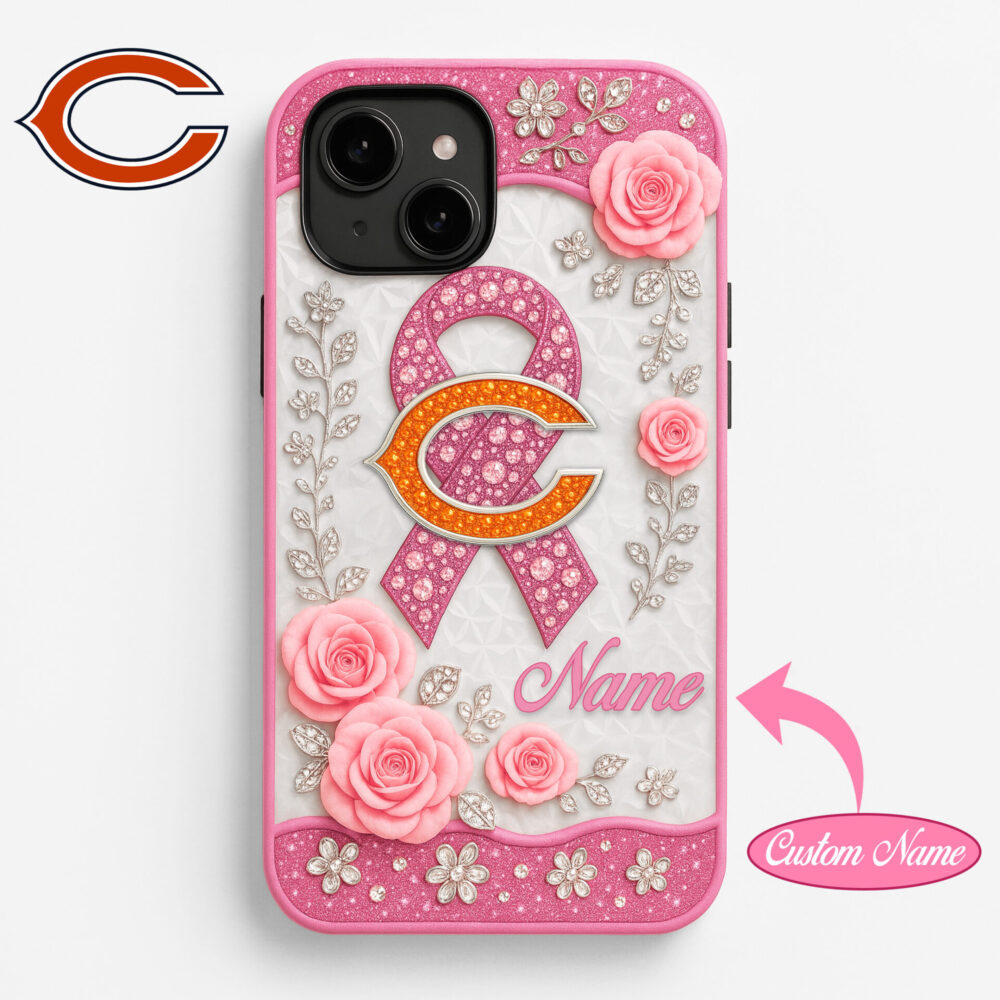 Chicago Bears | Premium NFL Breast Cancer Phonecase HI
