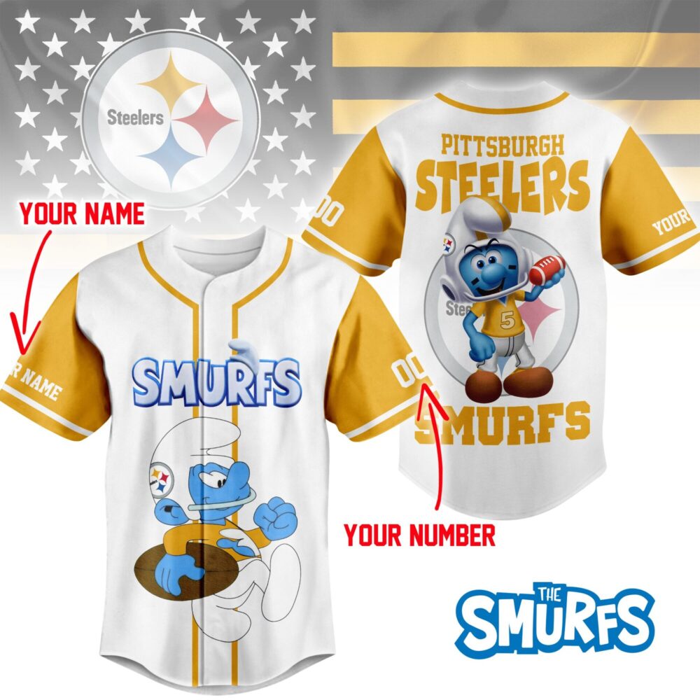 Pittsburgh Steelers | Premium NFL x Smurfs Jersey NY