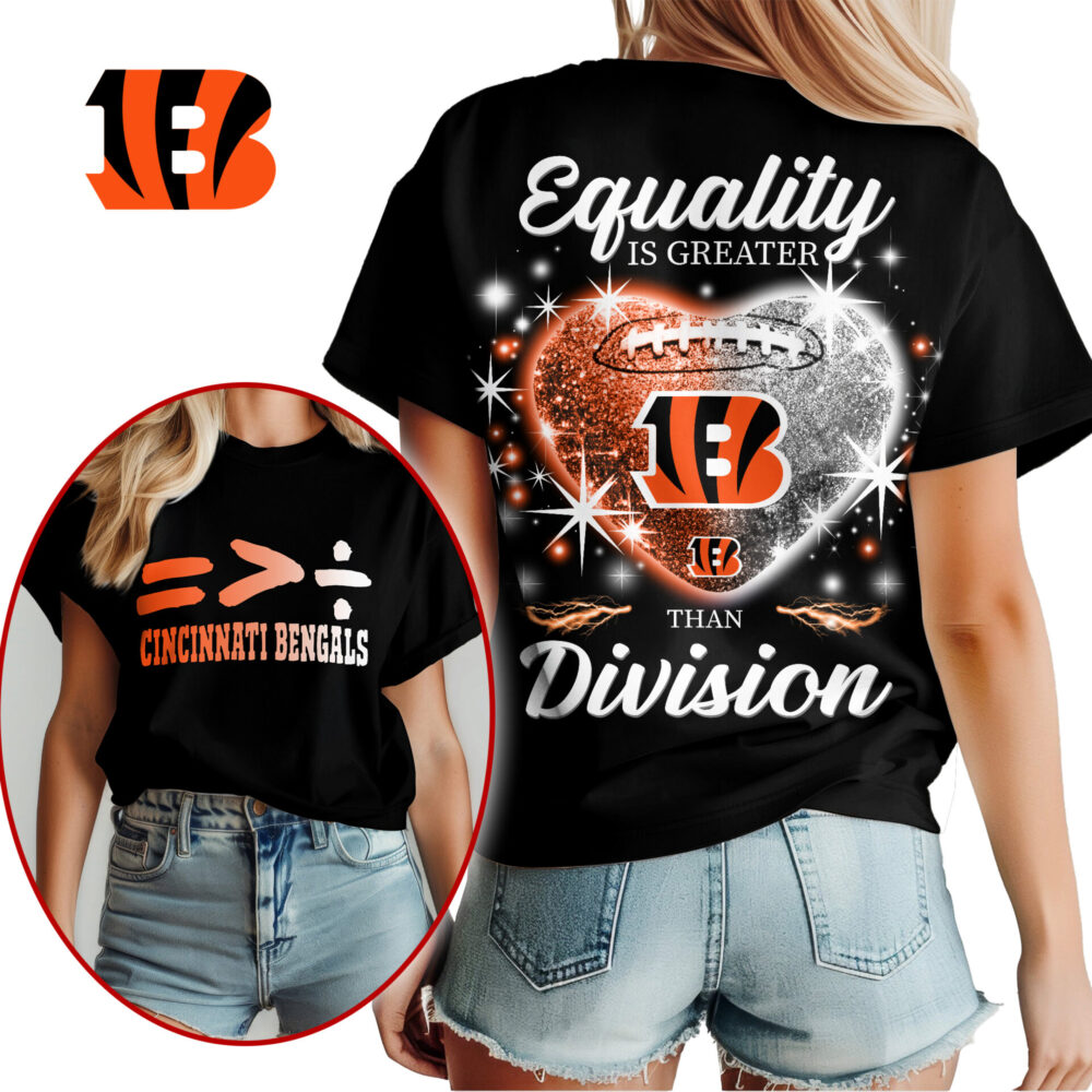 Cincinnati Bengals | Premium Women’s Equality Day Women's Shirt NY - M, Color 1