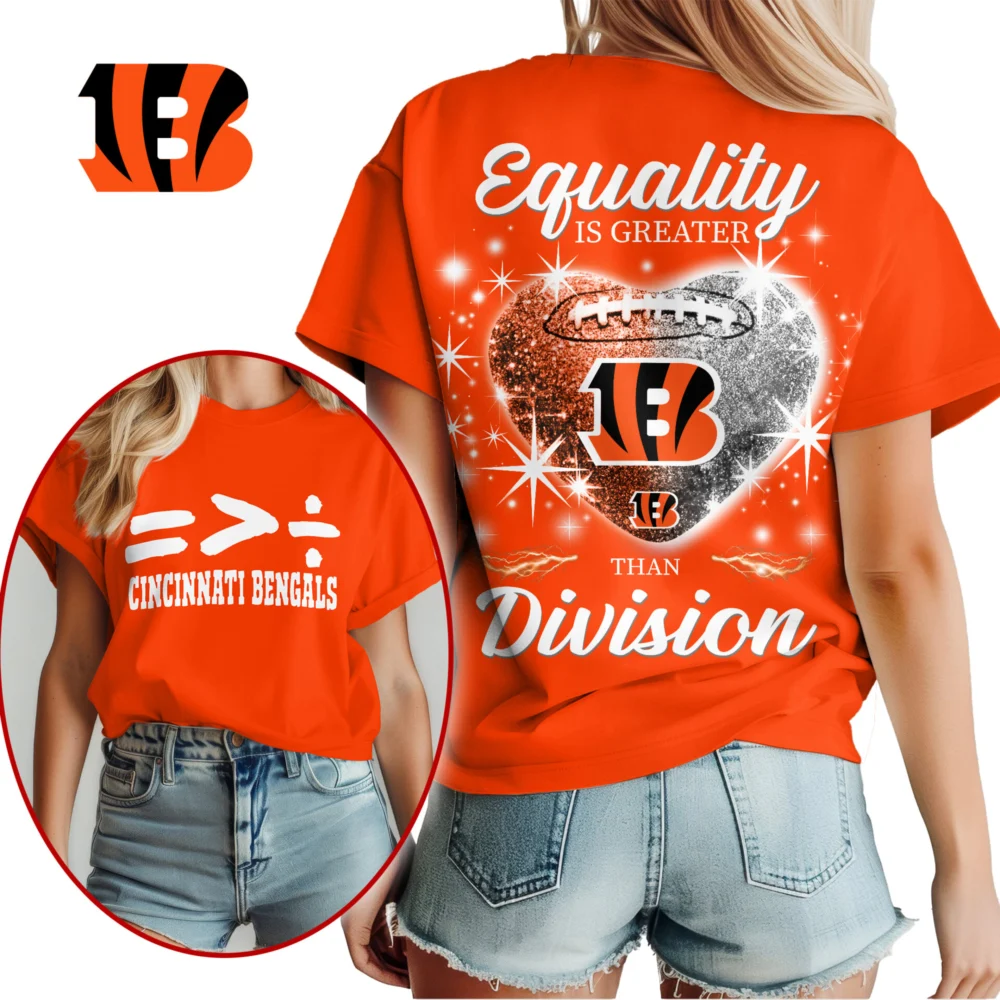Cincinnati Bengals | Premium Women’s Equality Day Women's Shirt NY - Color 2