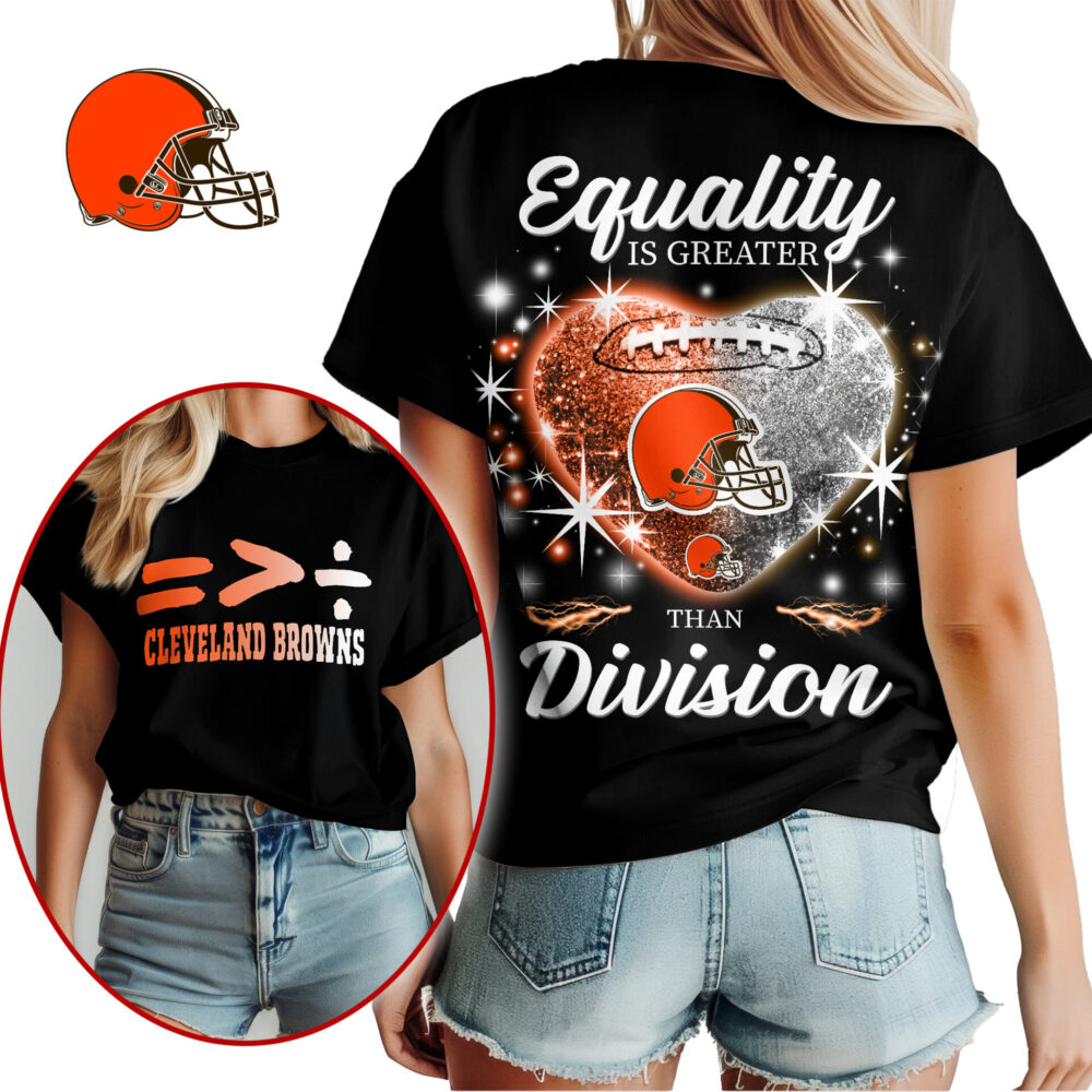 Cleveland Browns | Premium Women’s Equality Day Women's Shirt NY - 4XL, Color 2