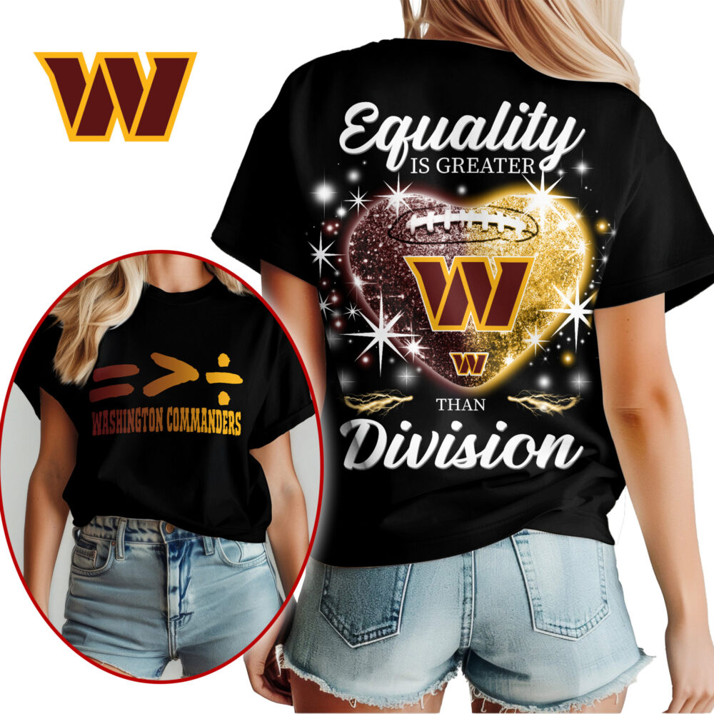 Washington Commanders | Premium Women’s Equality Day Women's Shirt NY