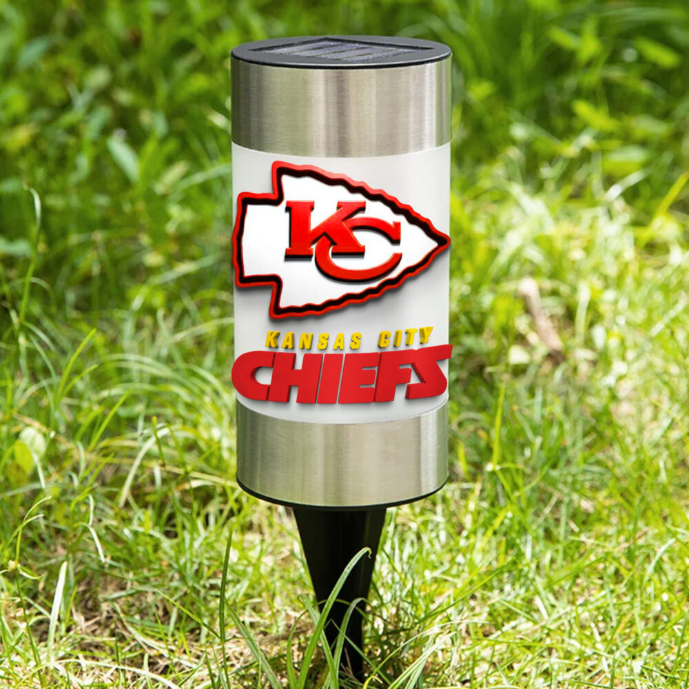 Kansas City Chiefs | NFL Waterproof Solar Garden Light TD