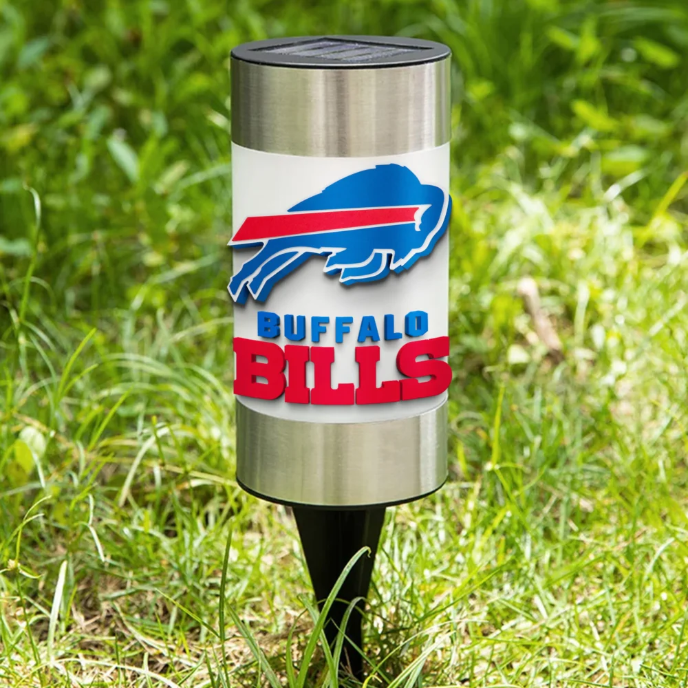 Buffalo Bills | NFL Waterproof Solar Garden Light TD