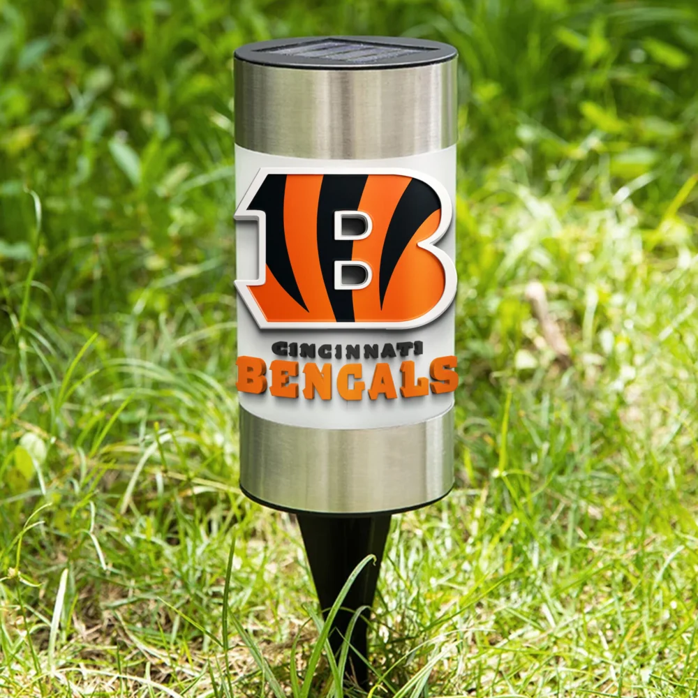 Cincinnati Bengals | NFL Waterproof Solar Garden Light TD