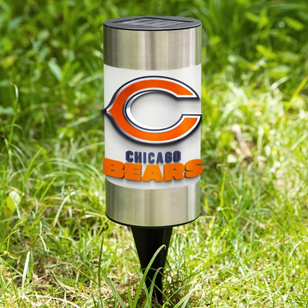Chicago Bears | NFL Waterproof Solar Garden Light TD