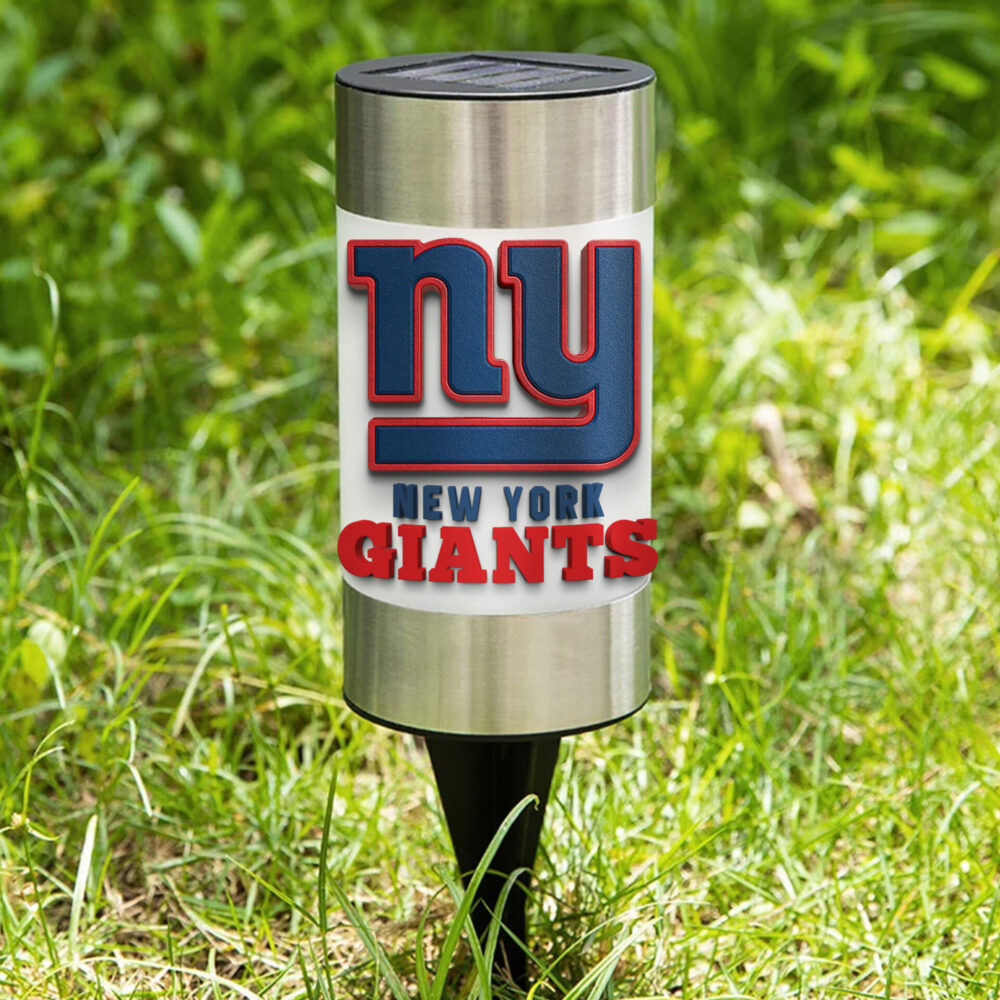 New York Giants | NFL Waterproof Solar Garden Light TD