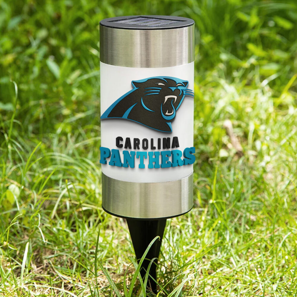 Carolina Panthers | NFL Waterproof Solar Garden Light TD