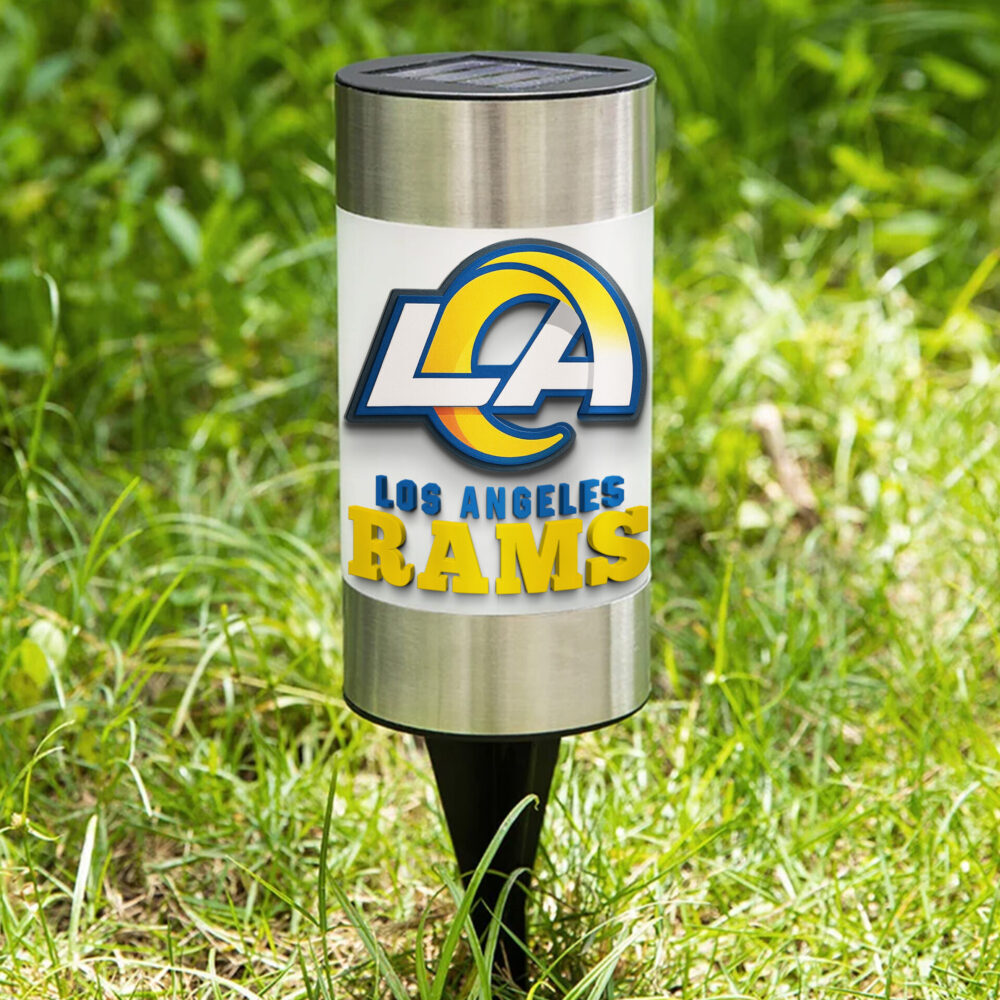 Los Angeles Rams | NFL Waterproof Solar Garden Light TD