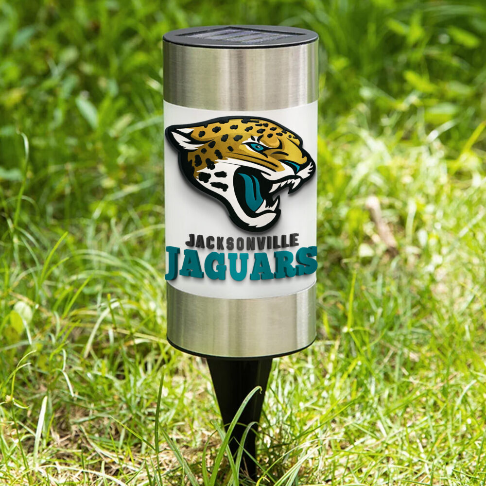 Jacksonville Jaguars | NFL Waterproof Solar Garden Light TD