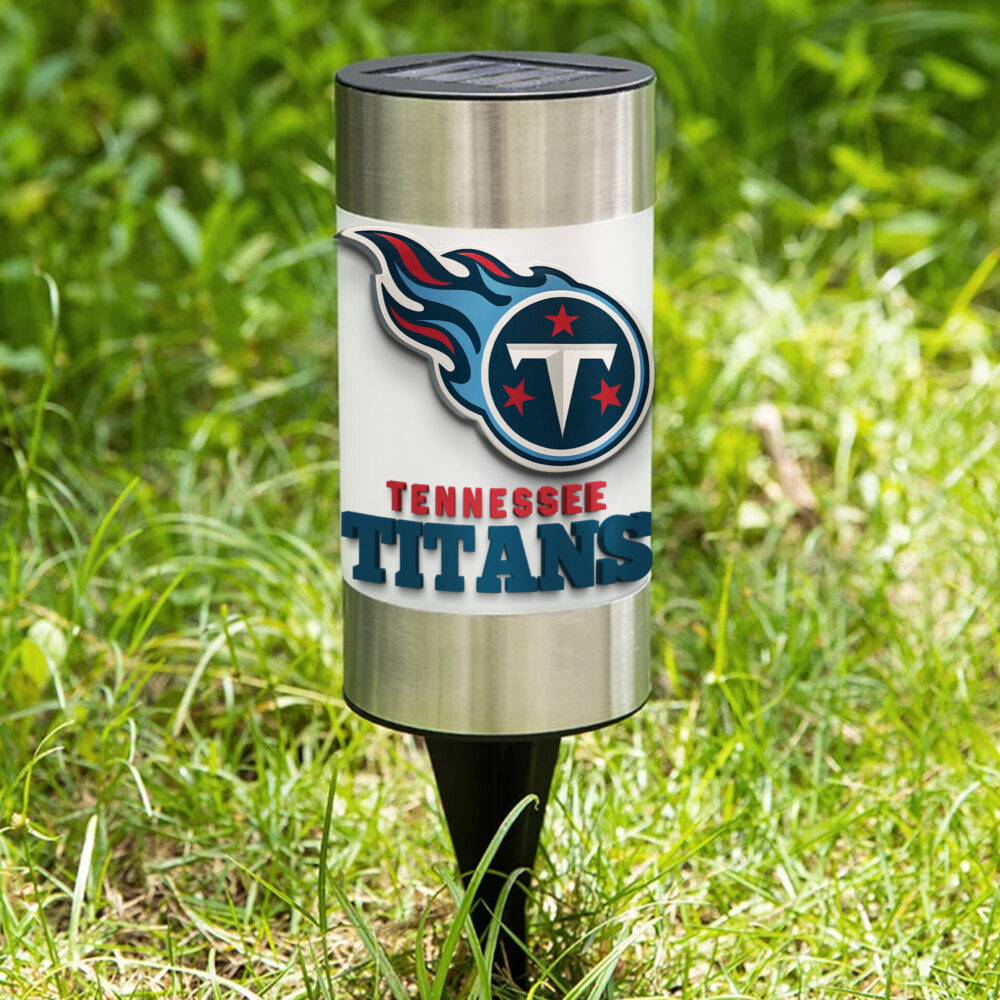 Tennessee Titans | NFL Waterproof Solar Garden Light TD