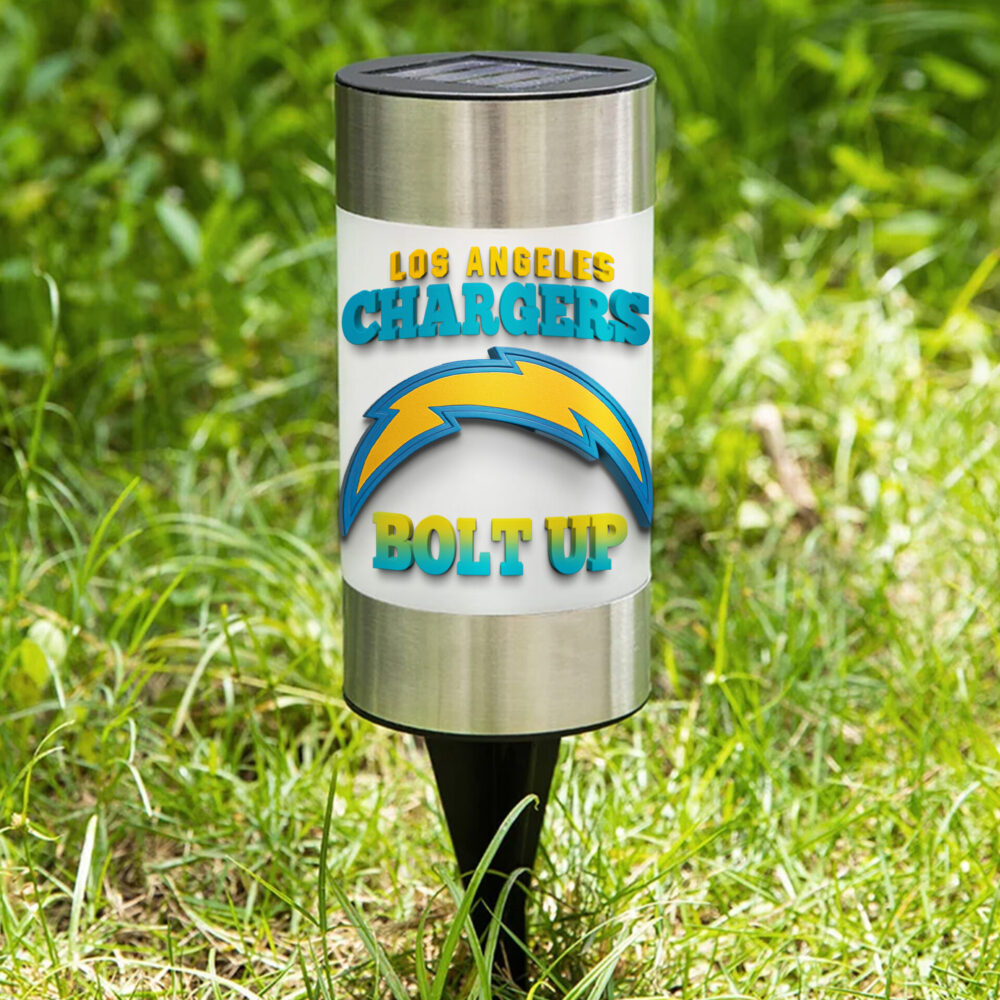 Los Angeles Chargers | NFL Waterproof Solar Garden Light TD