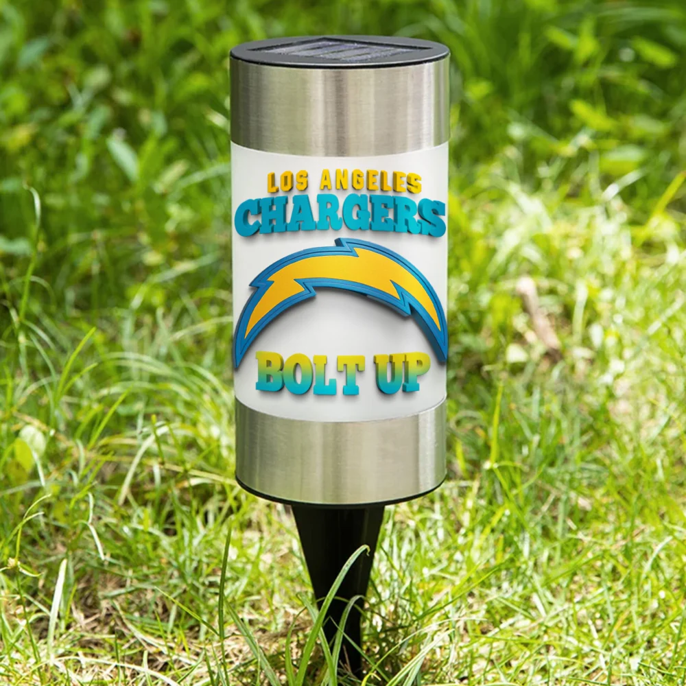 Los Angeles Chargers | NFL Waterproof Solar Garden Light TD