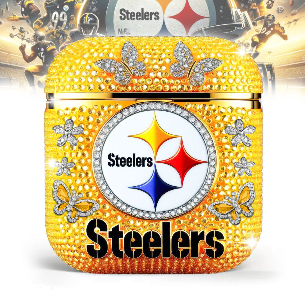 Pittsburgh Steelers | Bling Airpods Case For Airpods 1/Airpods 2 TD