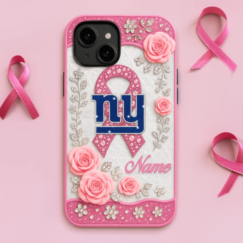 New York Giants | Premium NFL Breast Cancer Phonecase HI