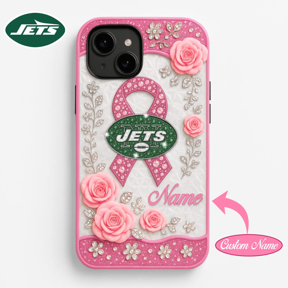 New York Jets | Premium NFL Breast Cancer Phonecase HI