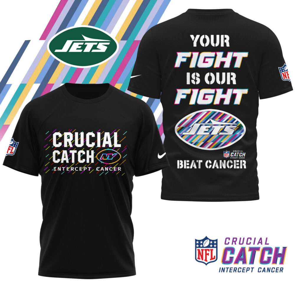 New York Jets | Premium NFL Crucial Catch 3D Shirt HI