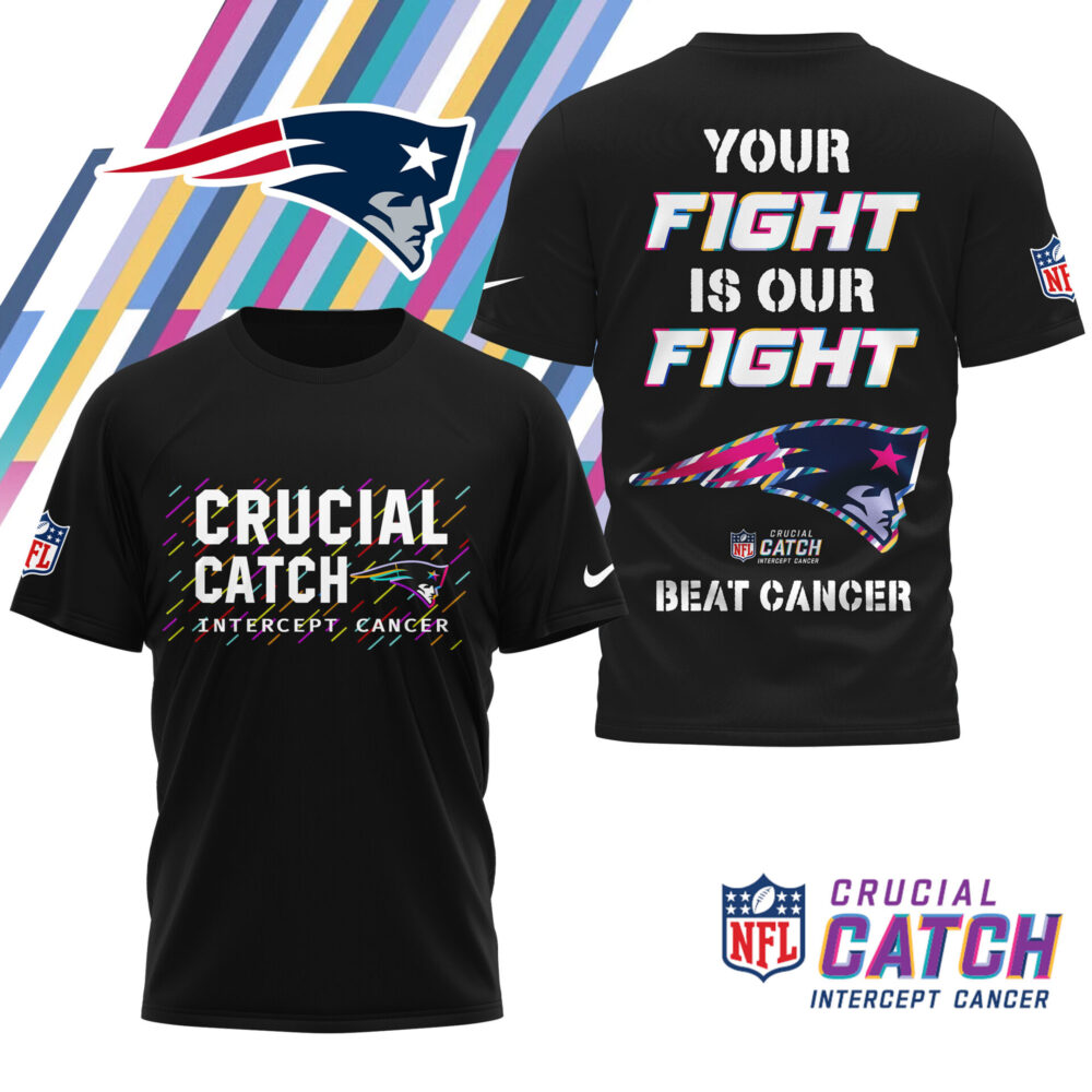 New England Patriots | Premium NFL Crucial Catch 3D Shirt HI