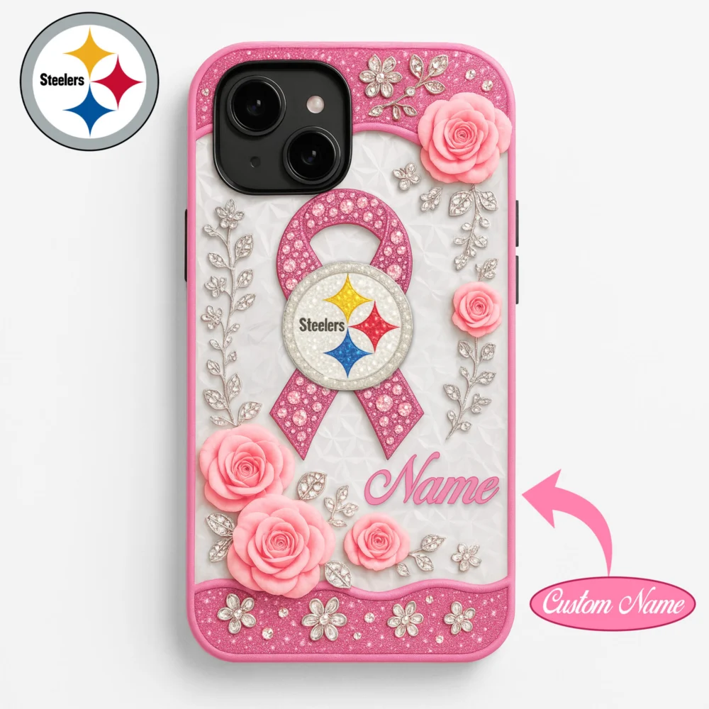 Pittsburgh Steelers  | Premium NFL Breast Cancer Phonecase HI
