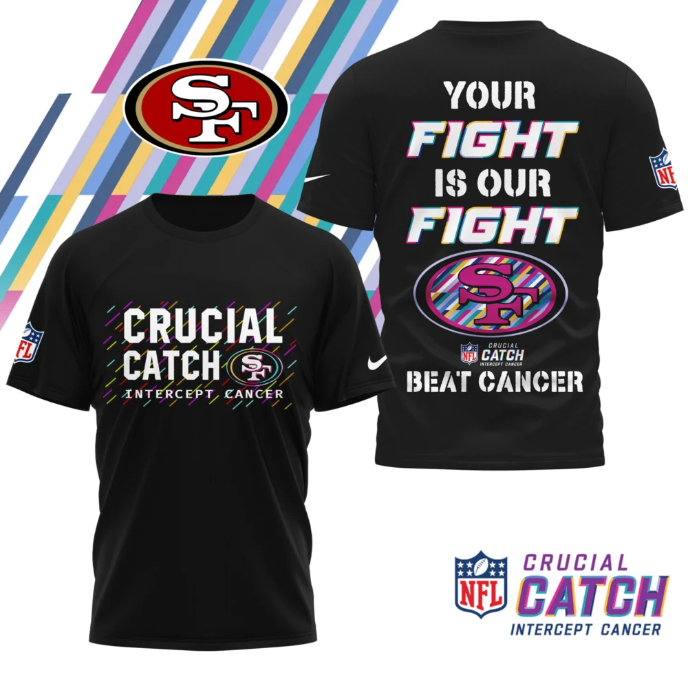 San Francisco 49ers | Premium NFL Crucial Catch 3D Shirt HI