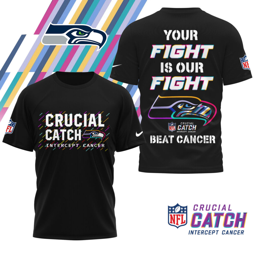 Seattle Seahawks | Premium NFL Crucial Catch 3D Shirt HI