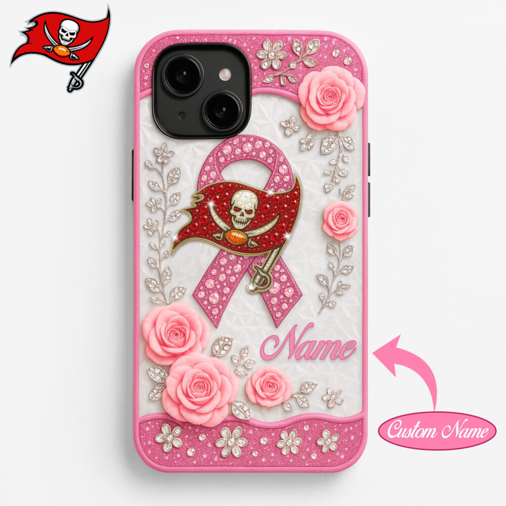 Tampa Bay Buccaneers | Premium NFL Breast Cancer Phonecase HI